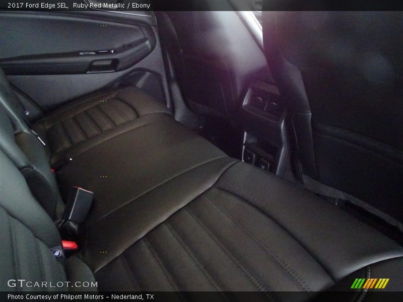 Ruby Red Metallic / Ebony 2017 Ford Edge SEL