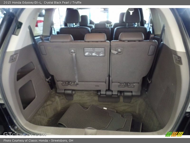 Crystal Black Pearl / Truffle 2015 Honda Odyssey EX-L