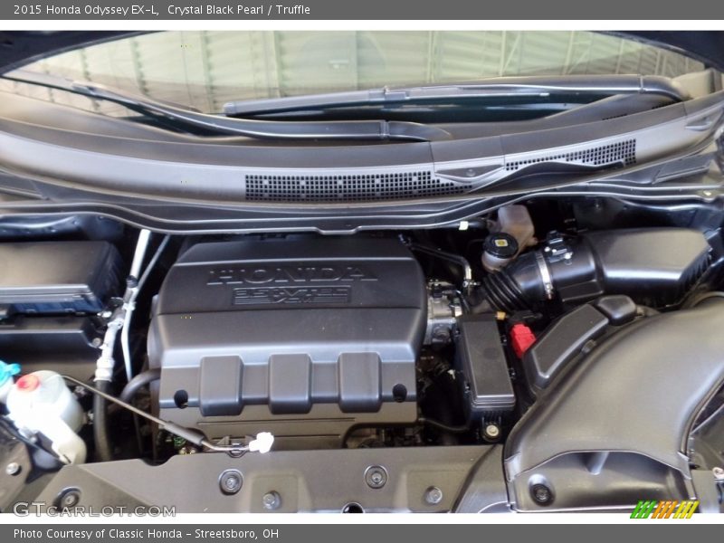 Crystal Black Pearl / Truffle 2015 Honda Odyssey EX-L