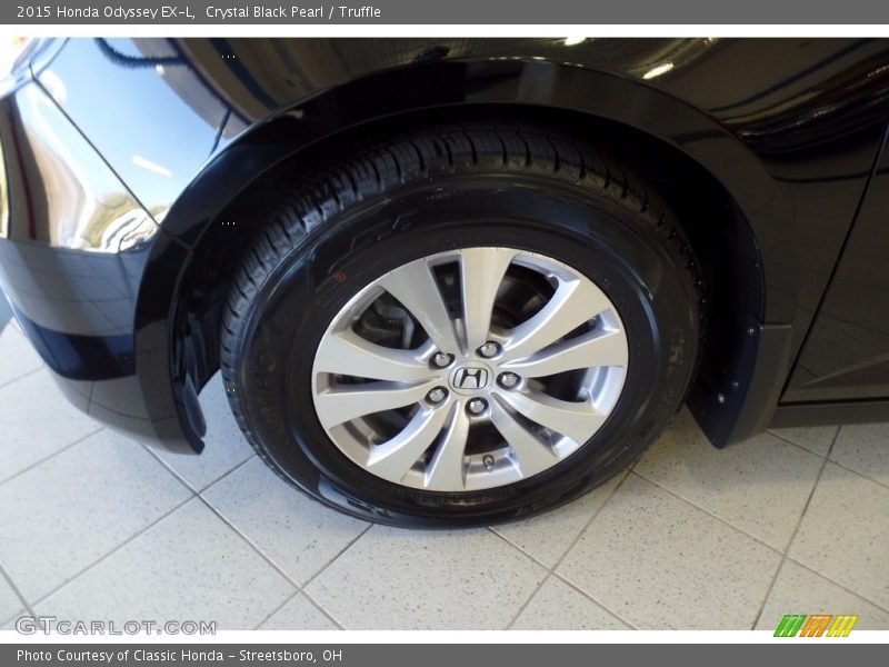 Crystal Black Pearl / Truffle 2015 Honda Odyssey EX-L
