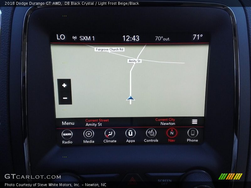 DB Black Crystal / Light Frost Beige/Black 2018 Dodge Durango GT AWD