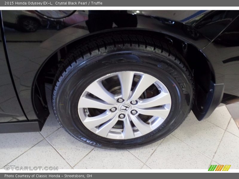 Crystal Black Pearl / Truffle 2015 Honda Odyssey EX-L