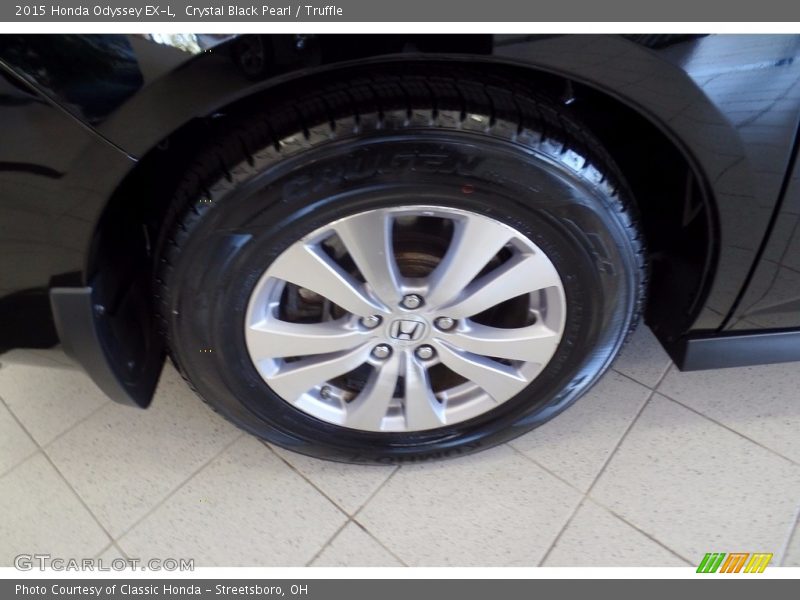 Crystal Black Pearl / Truffle 2015 Honda Odyssey EX-L