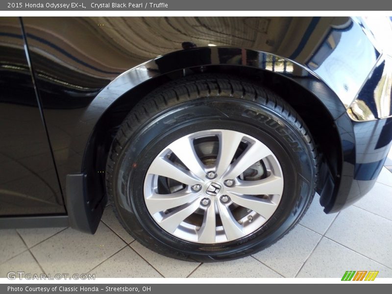 Crystal Black Pearl / Truffle 2015 Honda Odyssey EX-L