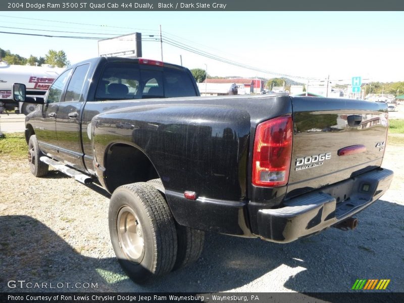 Black / Dark Slate Gray 2004 Dodge Ram 3500 ST Quad Cab 4x4 Dually