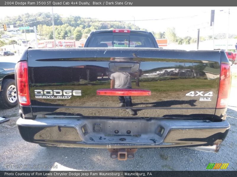 Black / Dark Slate Gray 2004 Dodge Ram 3500 ST Quad Cab 4x4 Dually