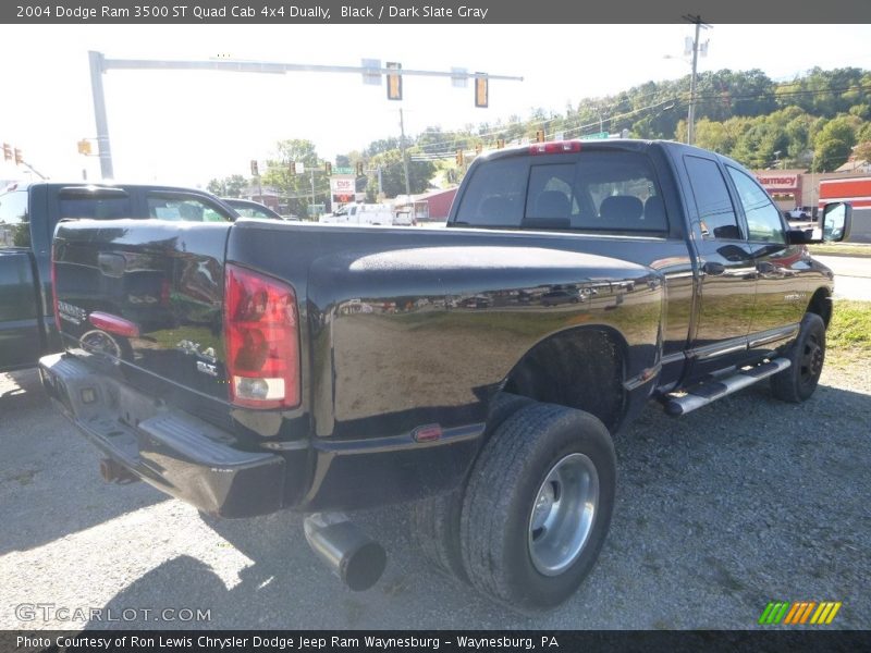 Black / Dark Slate Gray 2004 Dodge Ram 3500 ST Quad Cab 4x4 Dually