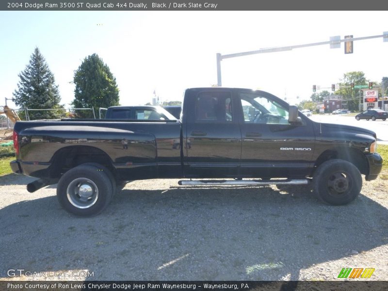 Black / Dark Slate Gray 2004 Dodge Ram 3500 ST Quad Cab 4x4 Dually