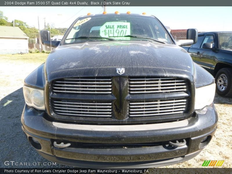 Black / Dark Slate Gray 2004 Dodge Ram 3500 ST Quad Cab 4x4 Dually