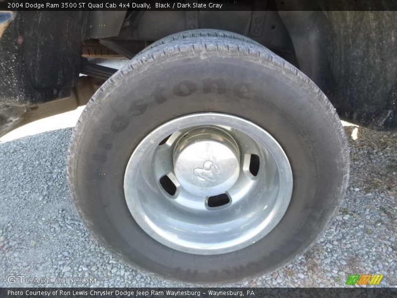 Black / Dark Slate Gray 2004 Dodge Ram 3500 ST Quad Cab 4x4 Dually