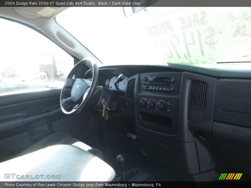 Black / Dark Slate Gray 2004 Dodge Ram 3500 ST Quad Cab 4x4 Dually