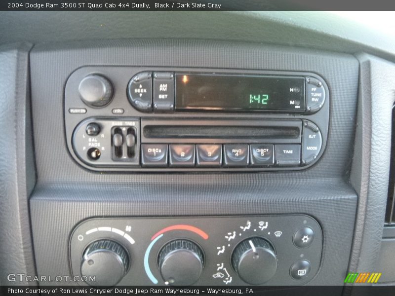 Black / Dark Slate Gray 2004 Dodge Ram 3500 ST Quad Cab 4x4 Dually