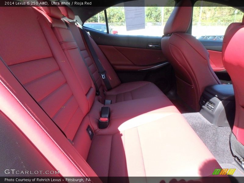 Ultra White / Rioja Red 2014 Lexus IS 250 AWD