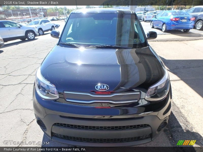 Shadow Black / Black 2018 Kia Soul