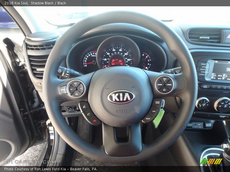 Shadow Black / Black 2018 Kia Soul