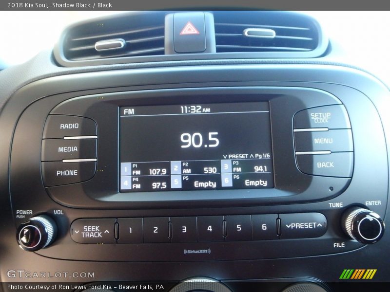 Shadow Black / Black 2018 Kia Soul