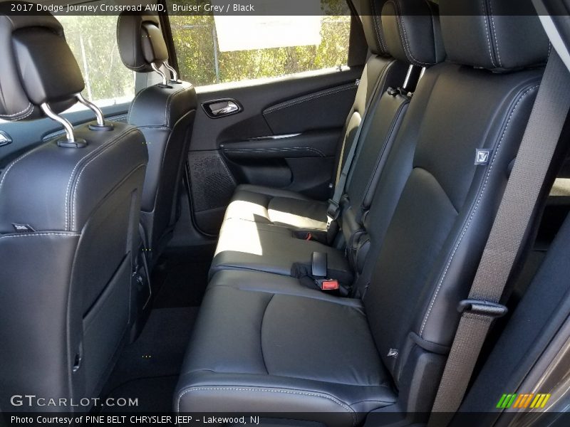 Bruiser Grey / Black 2017 Dodge Journey Crossroad AWD