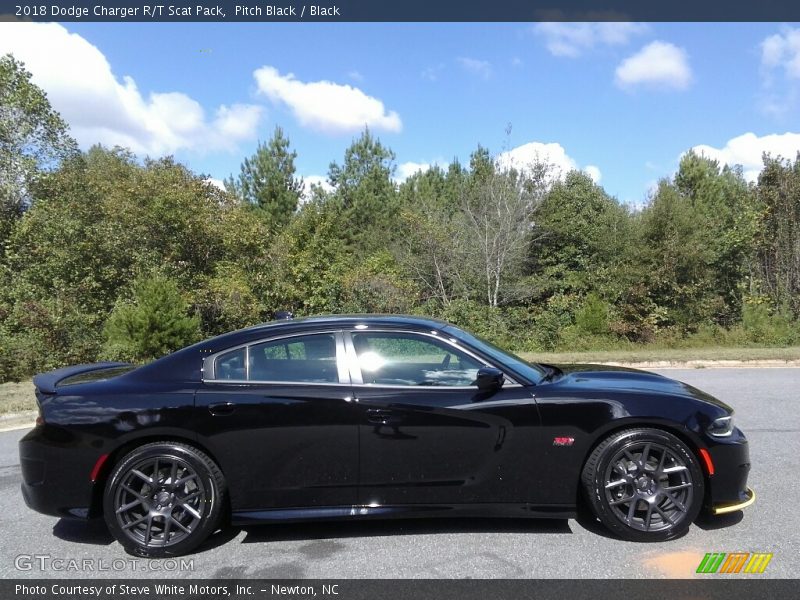 Pitch Black / Black 2018 Dodge Charger R/T Scat Pack