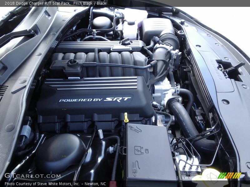 Pitch Black / Black 2018 Dodge Charger R/T Scat Pack