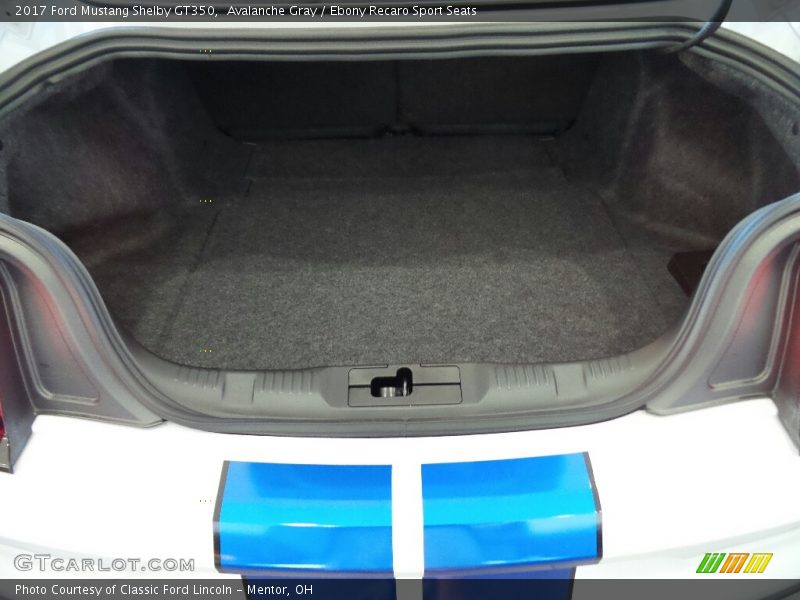  2017 Mustang Shelby GT350 Trunk