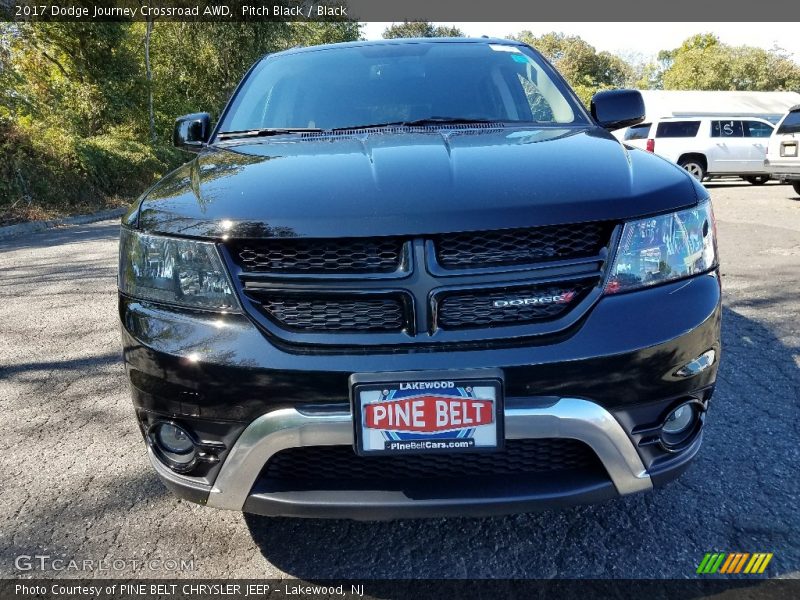 Pitch Black / Black 2017 Dodge Journey Crossroad AWD