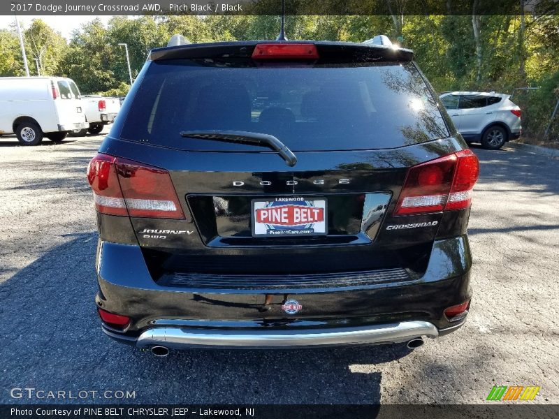Pitch Black / Black 2017 Dodge Journey Crossroad AWD