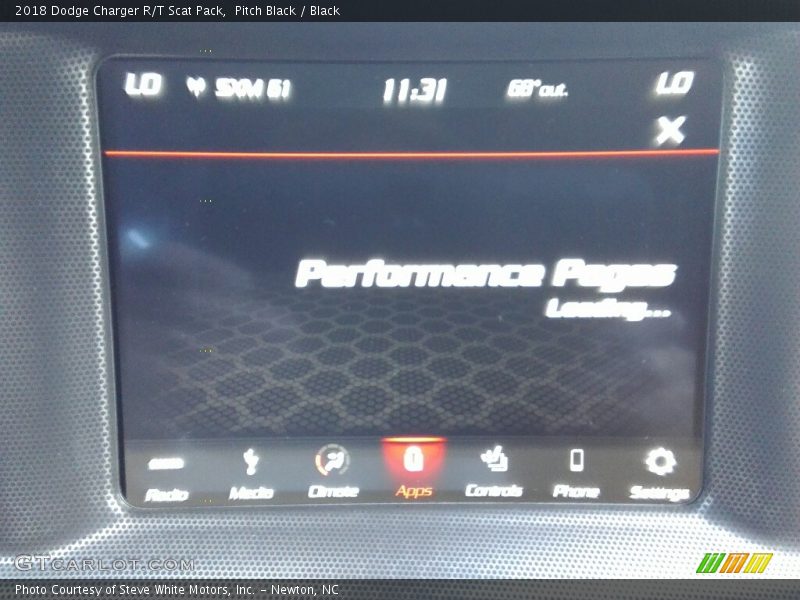 Pitch Black / Black 2018 Dodge Charger R/T Scat Pack