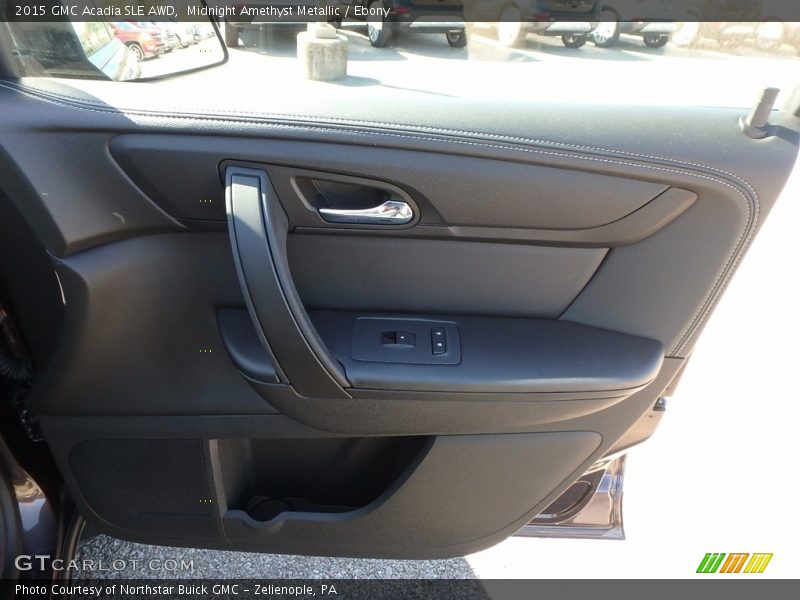 Midnight Amethyst Metallic / Ebony 2015 GMC Acadia SLE AWD