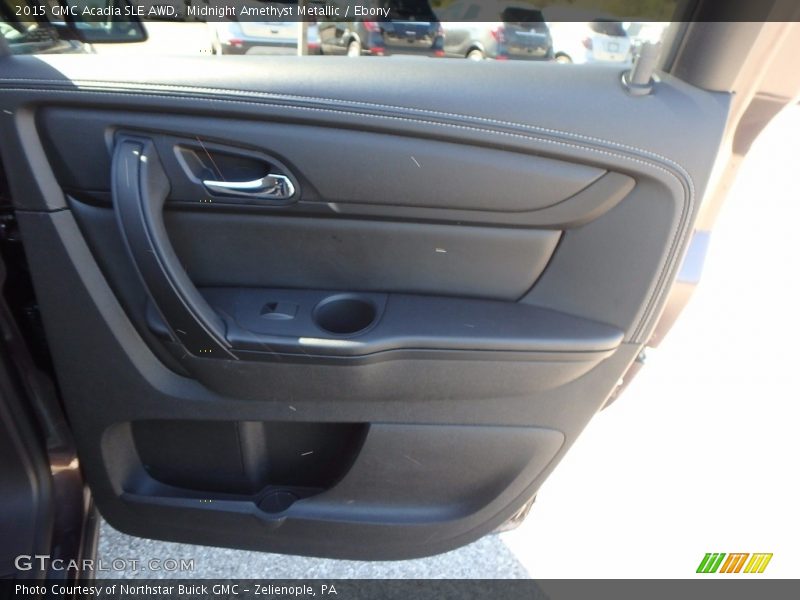 Midnight Amethyst Metallic / Ebony 2015 GMC Acadia SLE AWD