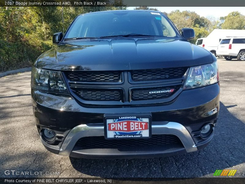 Pitch Black / Black 2017 Dodge Journey Crossroad AWD