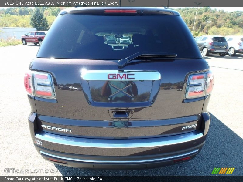 Midnight Amethyst Metallic / Ebony 2015 GMC Acadia SLE AWD