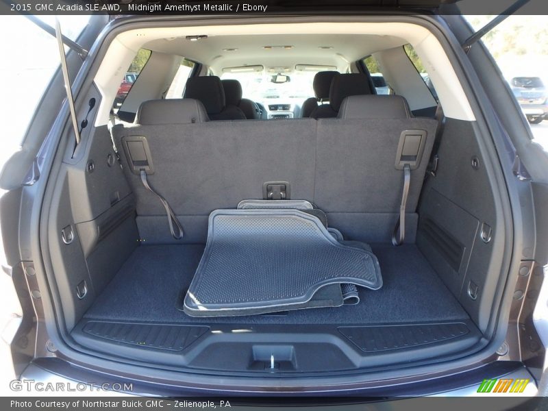 Midnight Amethyst Metallic / Ebony 2015 GMC Acadia SLE AWD