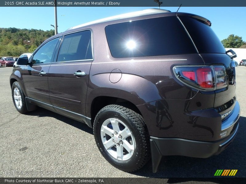 Midnight Amethyst Metallic / Ebony 2015 GMC Acadia SLE AWD