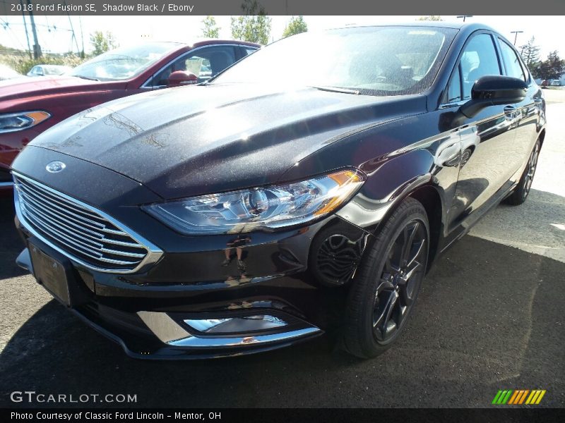 Shadow Black / Ebony 2018 Ford Fusion SE