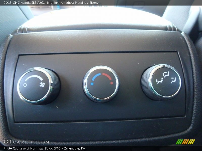 Midnight Amethyst Metallic / Ebony 2015 GMC Acadia SLE AWD