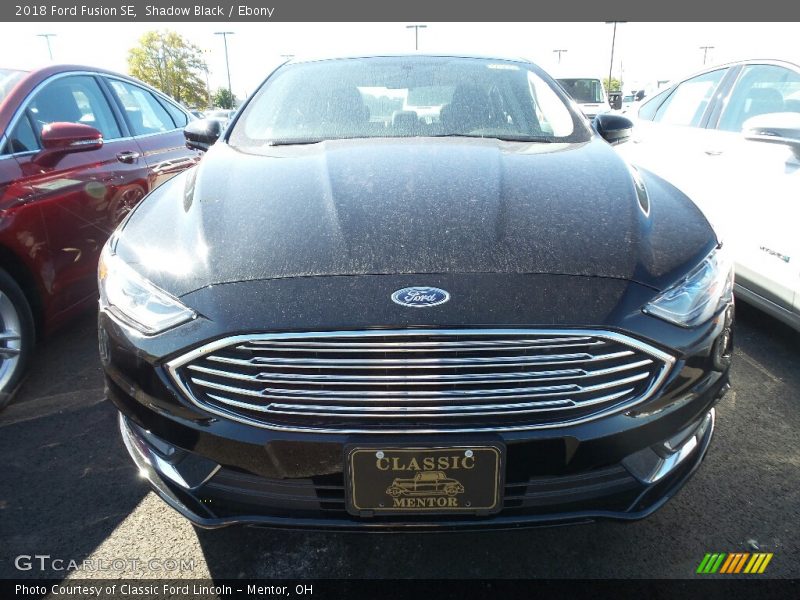 Shadow Black / Ebony 2018 Ford Fusion SE