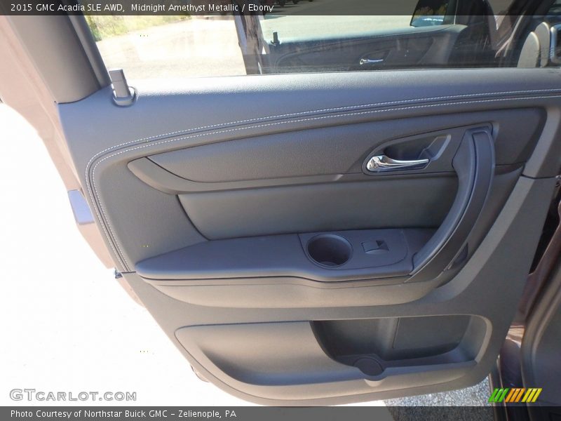 Midnight Amethyst Metallic / Ebony 2015 GMC Acadia SLE AWD