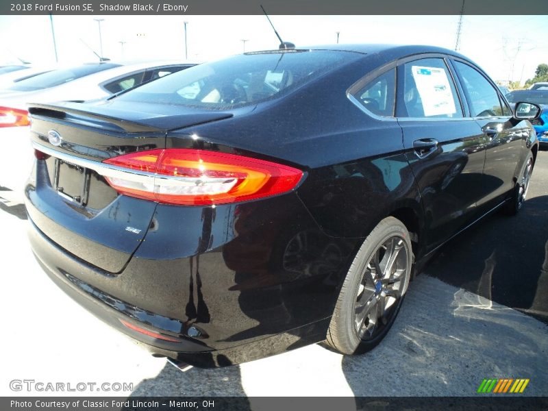 Shadow Black / Ebony 2018 Ford Fusion SE