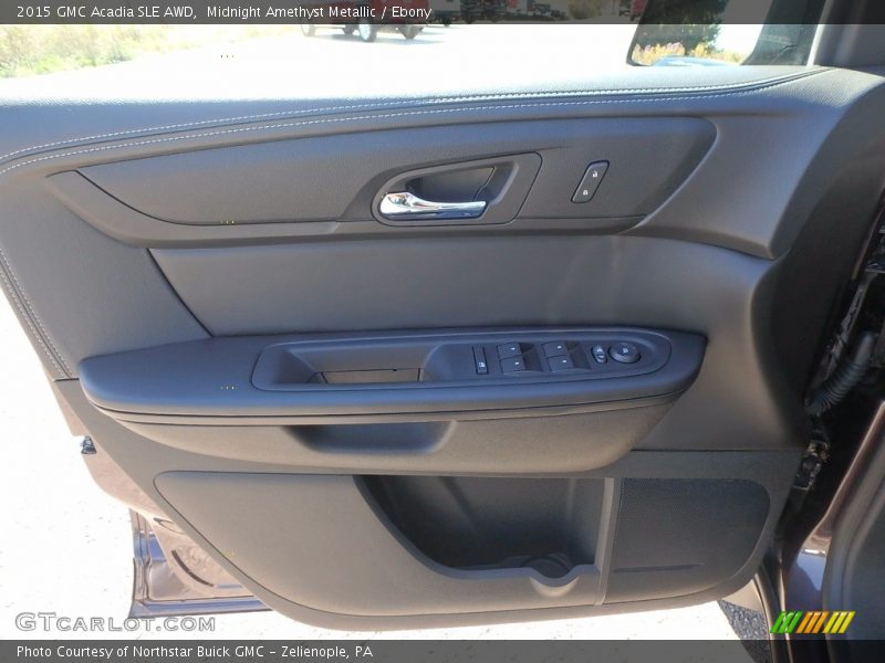 Midnight Amethyst Metallic / Ebony 2015 GMC Acadia SLE AWD