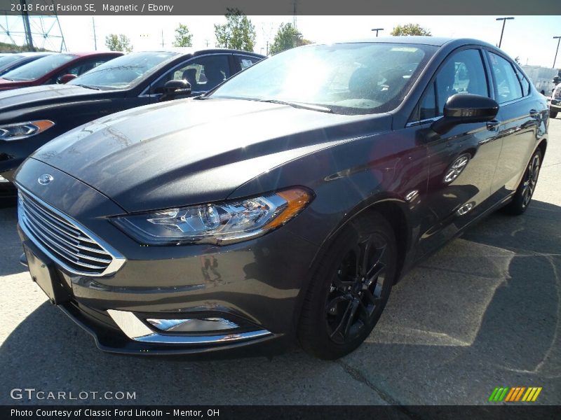 Magnetic / Ebony 2018 Ford Fusion SE
