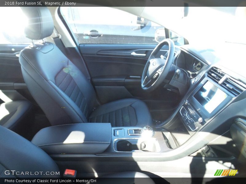 Magnetic / Ebony 2018 Ford Fusion SE