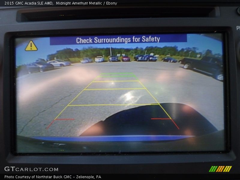 Midnight Amethyst Metallic / Ebony 2015 GMC Acadia SLE AWD