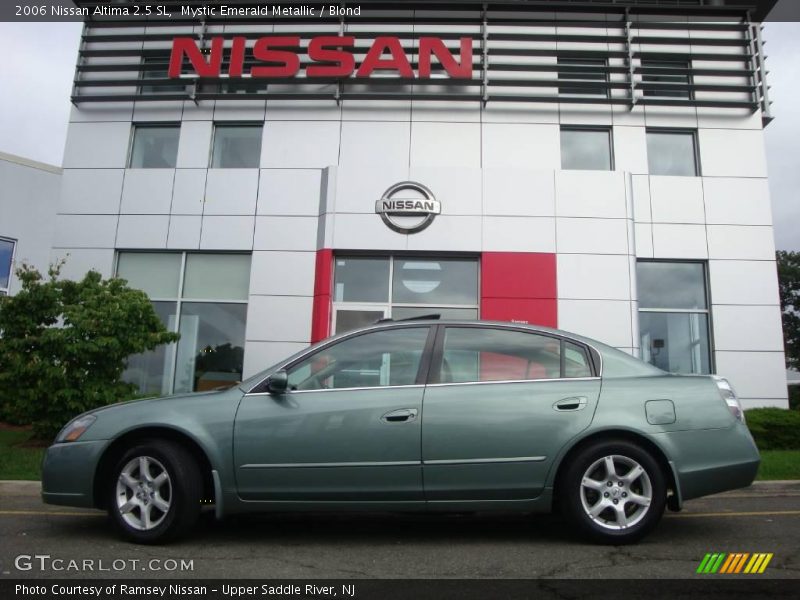 Mystic Emerald Metallic / Blond 2006 Nissan Altima 2.5 SL