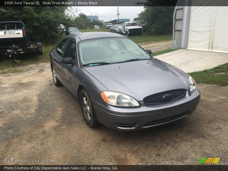 Silver Frost Metallic / Ebony Black 2006 Ford Taurus SE