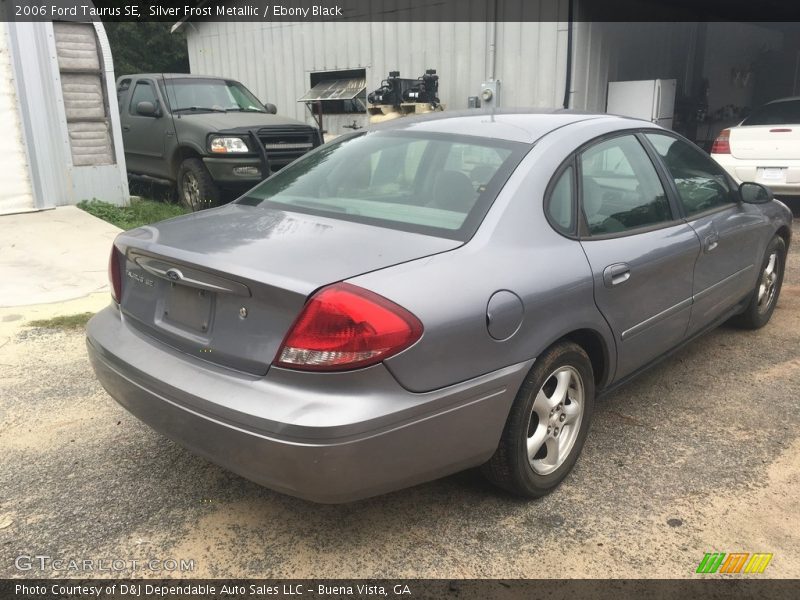 Silver Frost Metallic / Ebony Black 2006 Ford Taurus SE