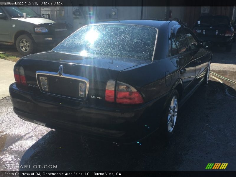 Black / Black 2003 Lincoln LS V8