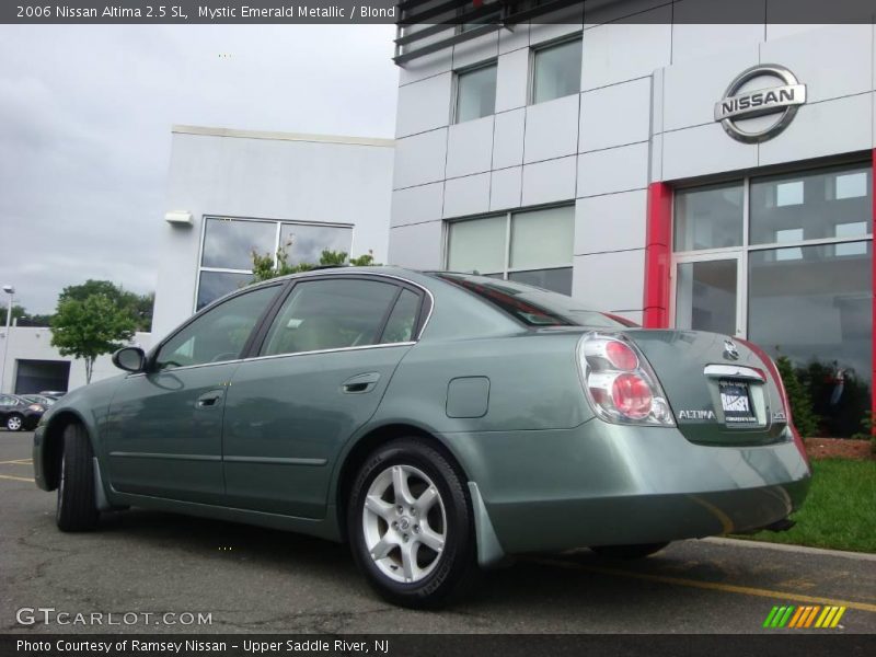 Mystic Emerald Metallic / Blond 2006 Nissan Altima 2.5 SL