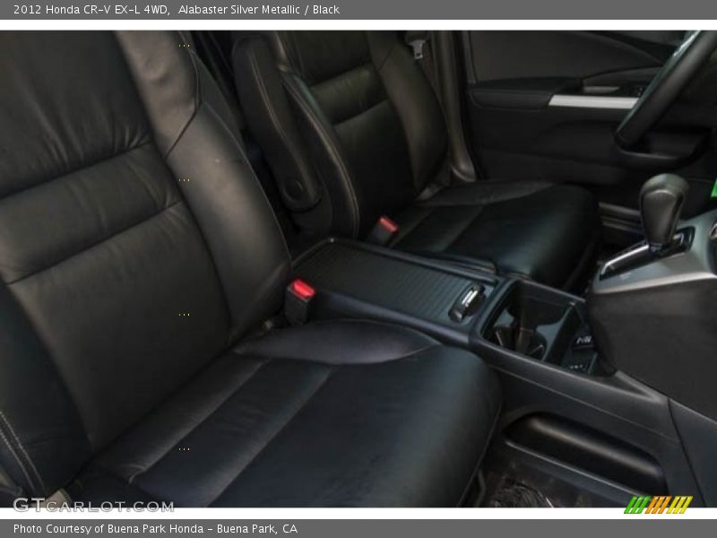 Alabaster Silver Metallic / Black 2012 Honda CR-V EX-L 4WD