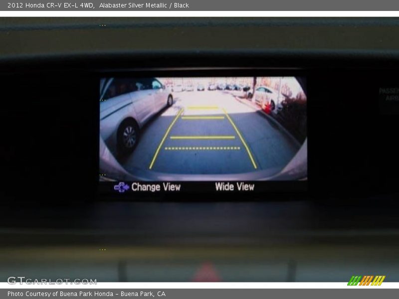 Alabaster Silver Metallic / Black 2012 Honda CR-V EX-L 4WD