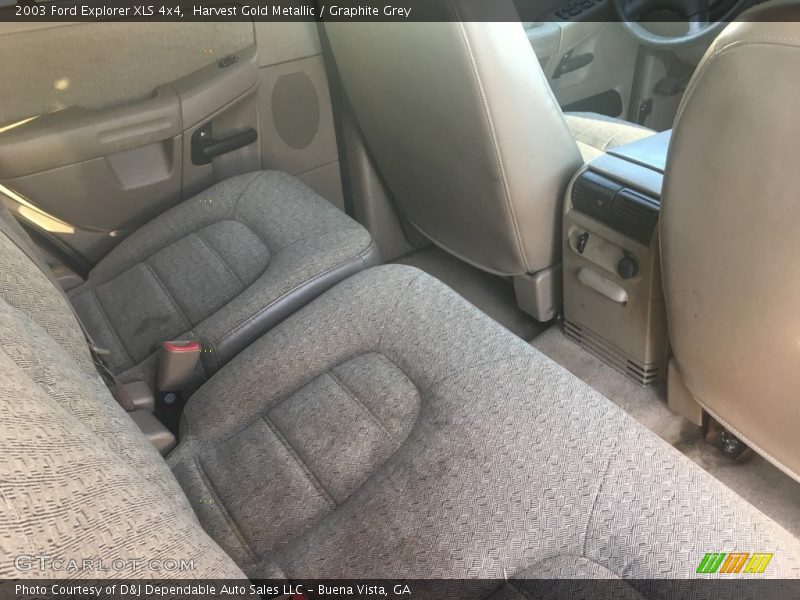 Harvest Gold Metallic / Graphite Grey 2003 Ford Explorer XLS 4x4